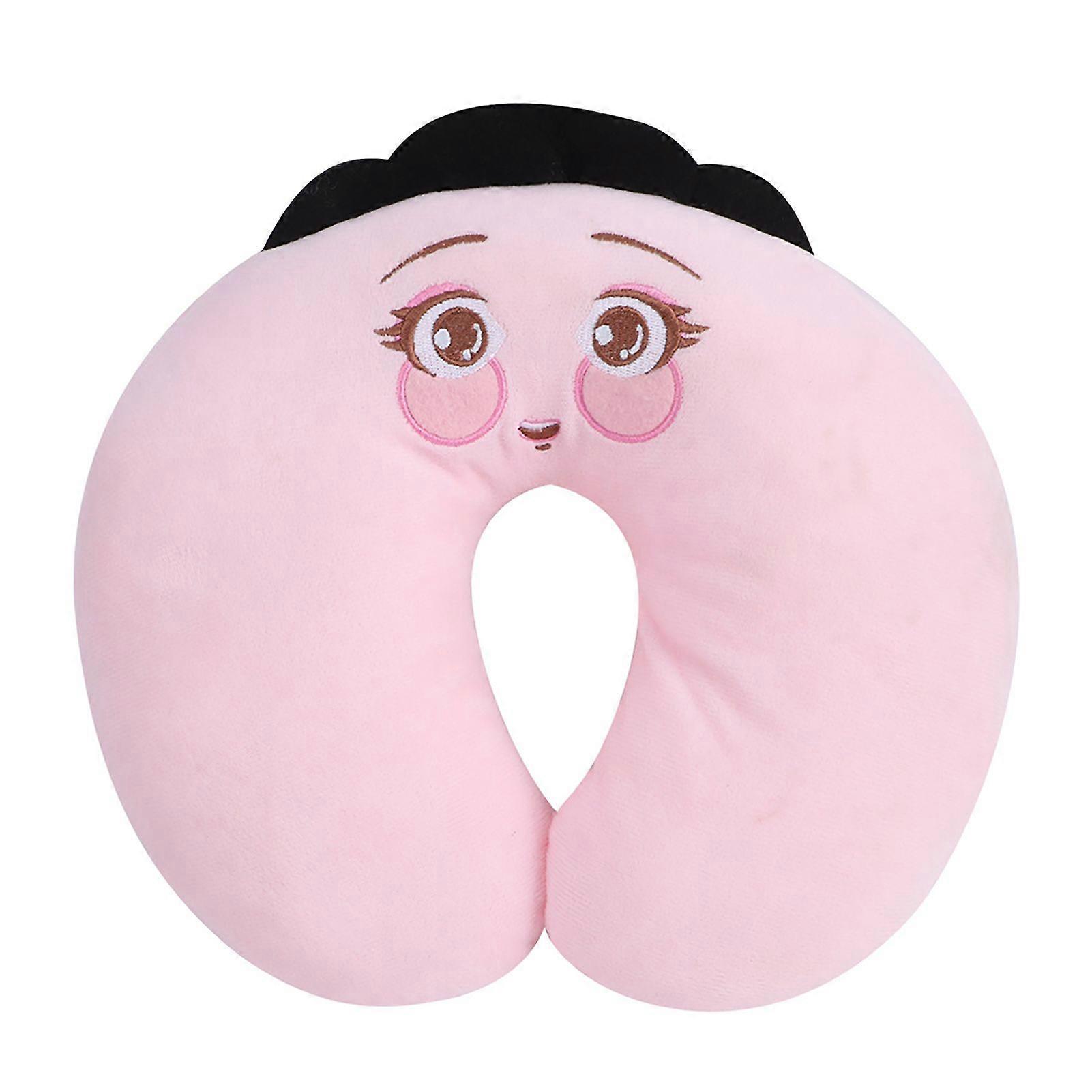Cartoon U shaped Neck Pillow Multi Function Neck Protection Pillow for Travel