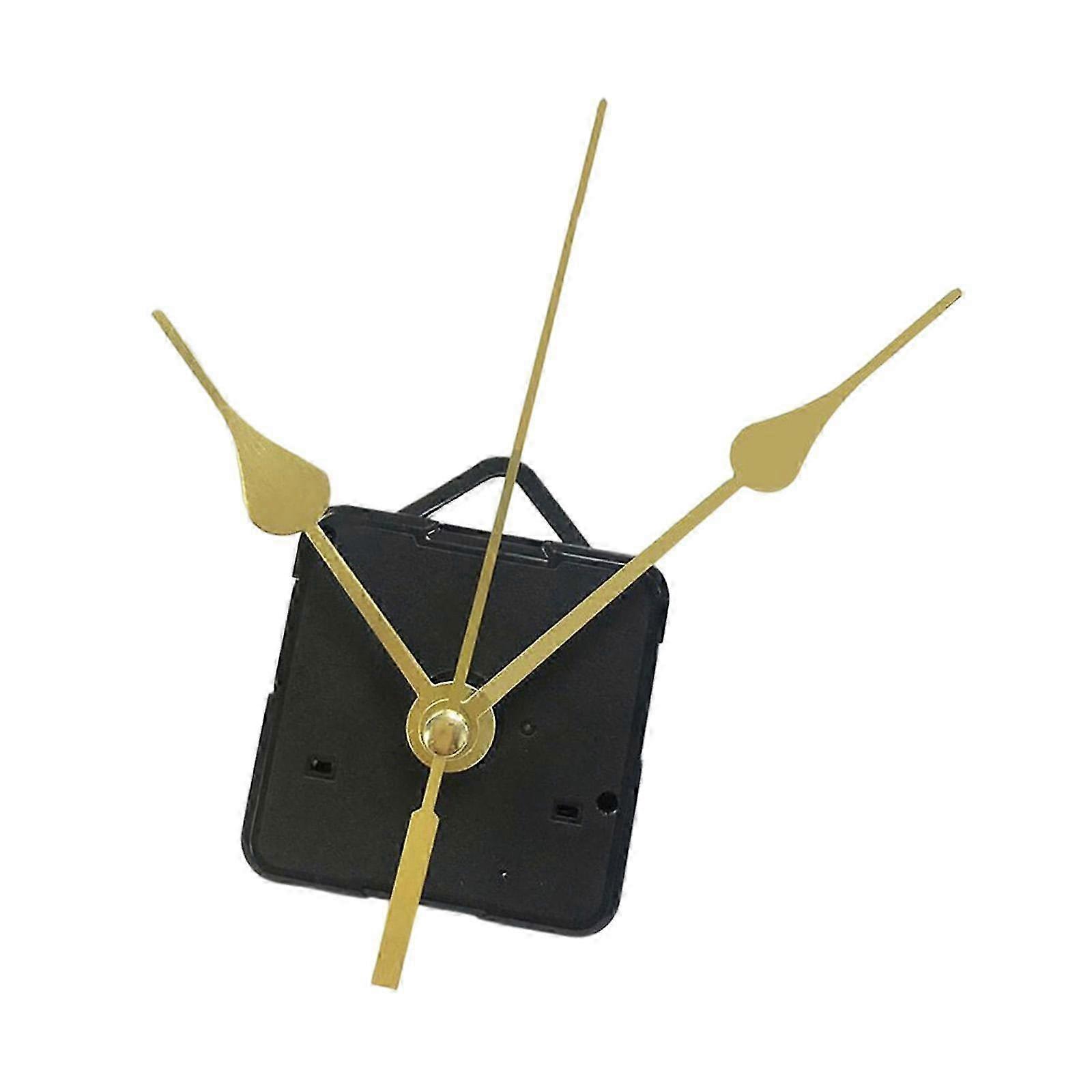 Pendulum Clock Movement Kit with Long Shaft, DIY Wall Clock Repair Parts and Quartz Mechanism for Crafting Replacement