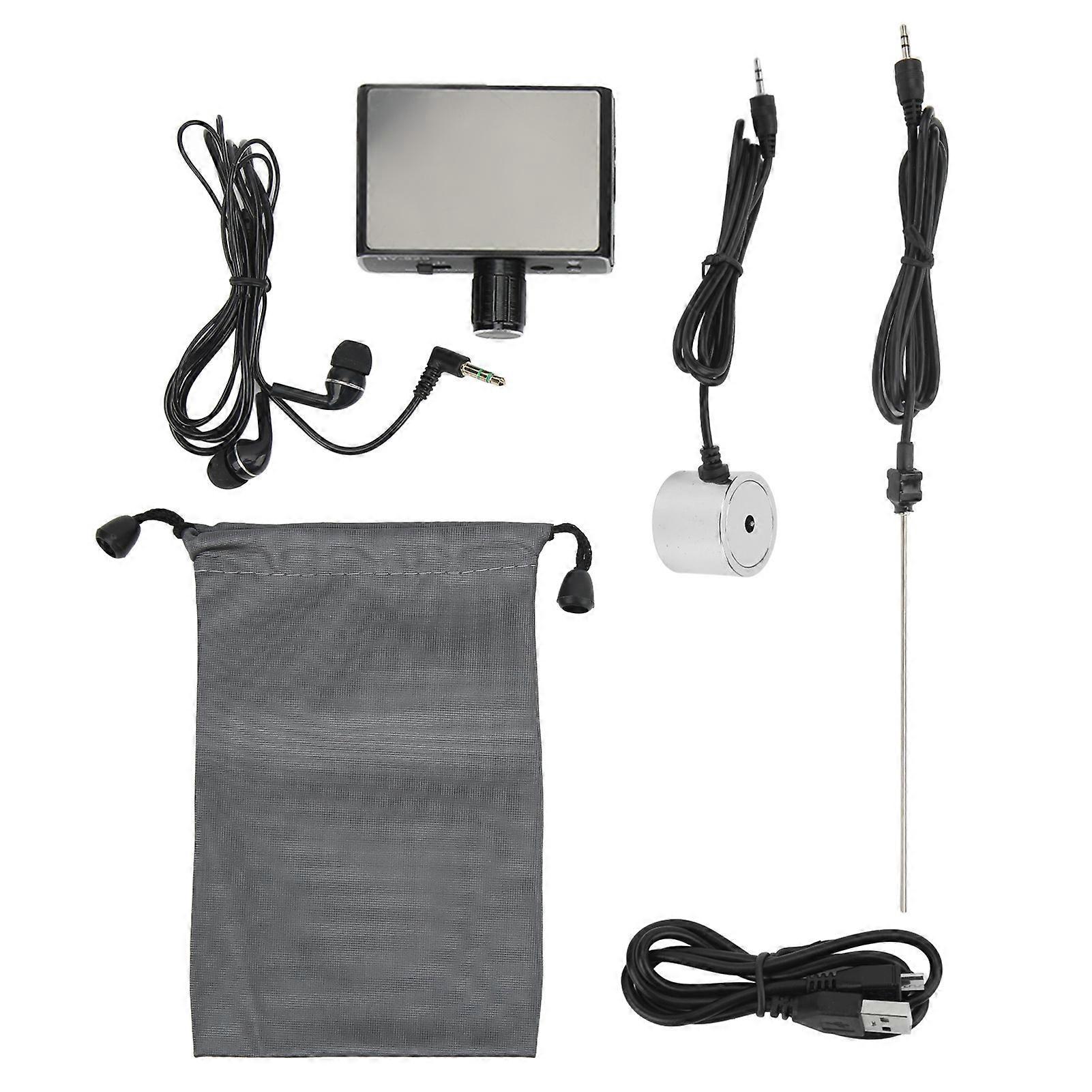 Underground Water Pipe Leakage Detector with Enhanced High Strength Sound Intensifier for Accurate Site Construction Leak Detection