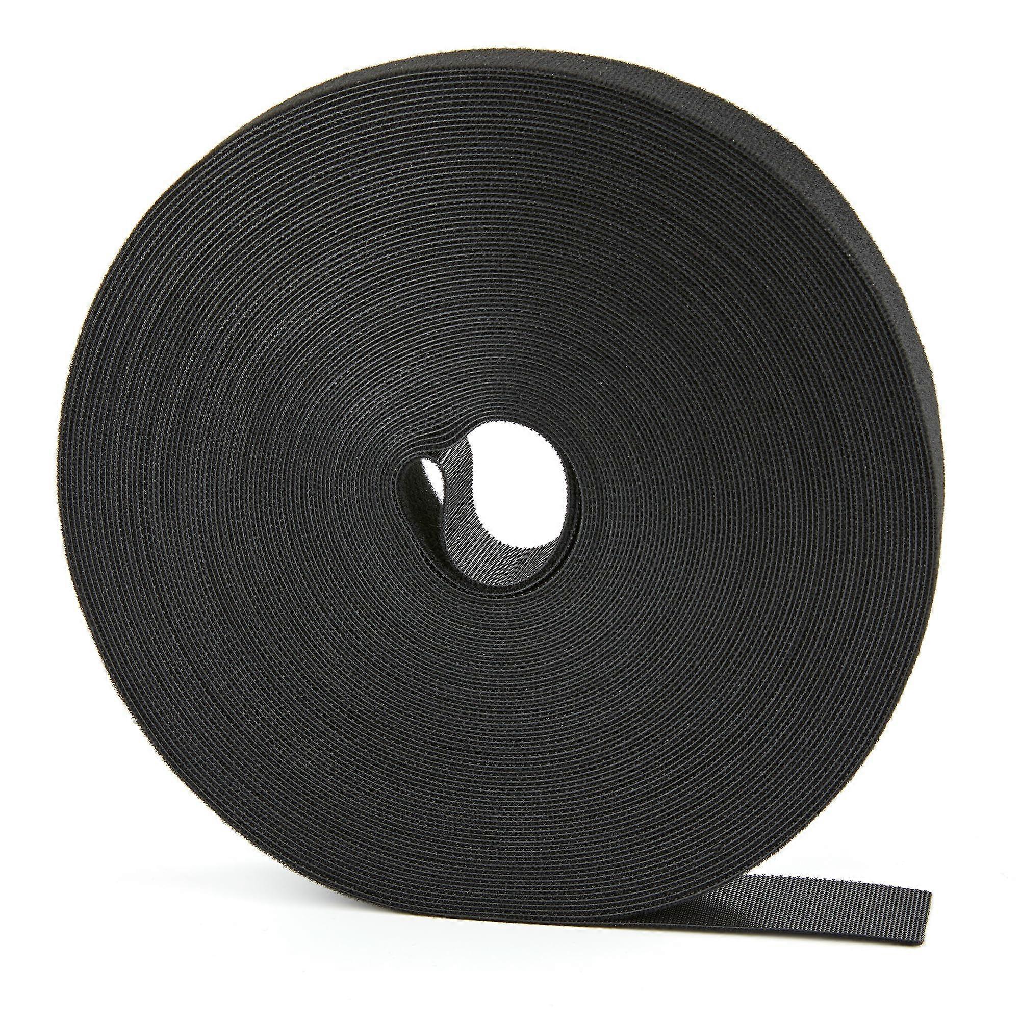 28Yard Hook and Loop Straps - 3/4 Inch Adjustable Reusable Fastening Ties Roll for Cable Management and Home Organization