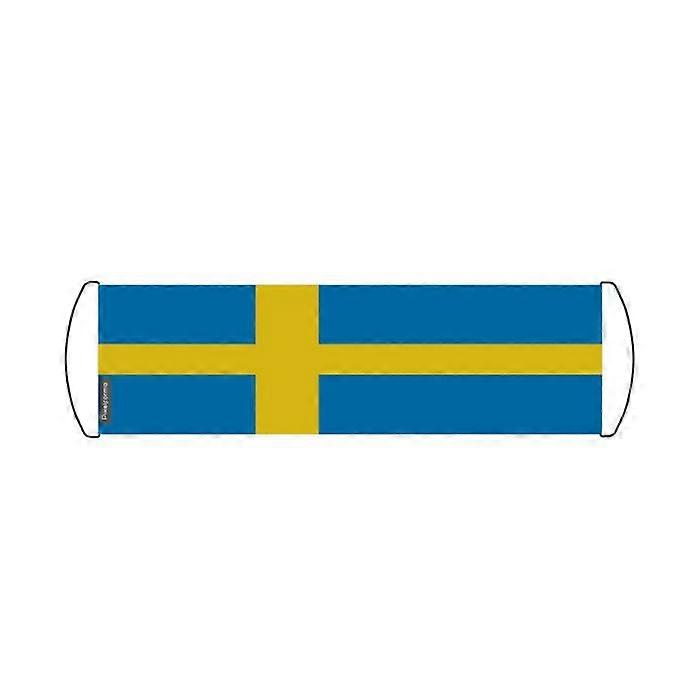 Scrolling Banner – Flag of Sweden – 17 x 50 cm – Polyester – Hand Flag
