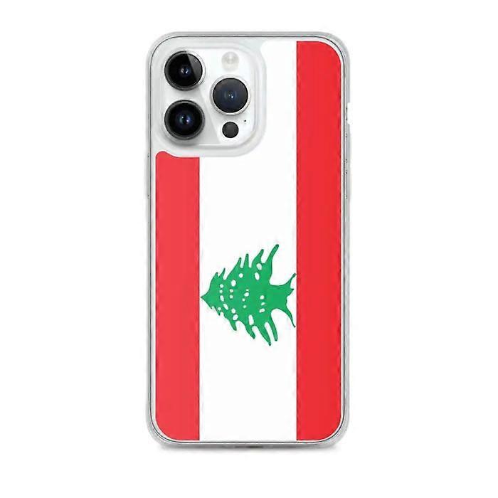 iPhone Case - Lebanon - Flag - Flexible - Multicolored - Transparent TPU