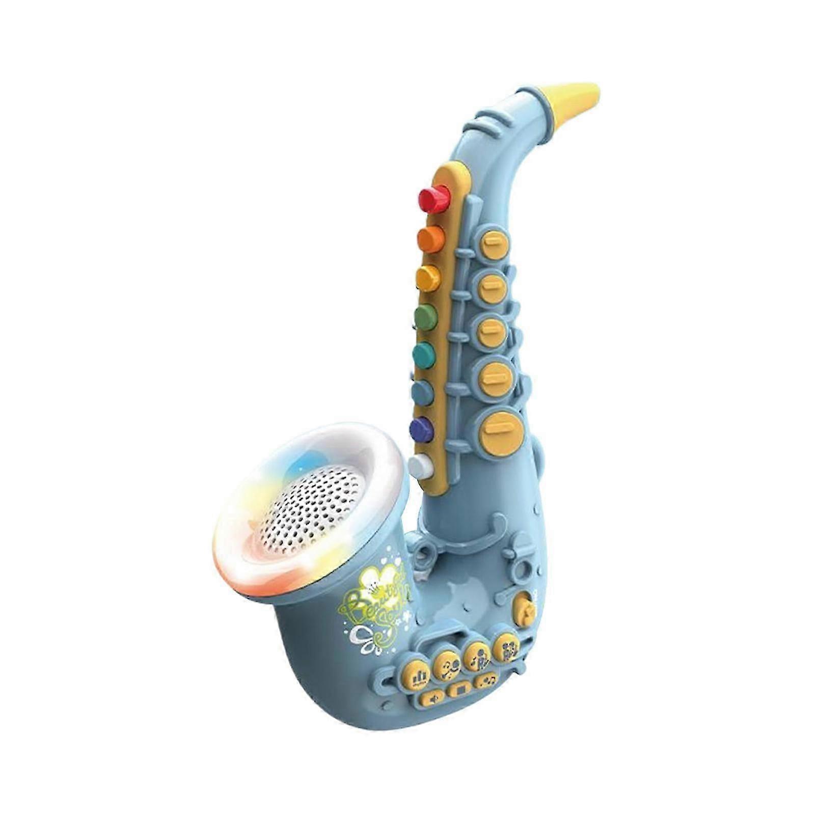 Children's Toy Saxophone: Music and Lights Included