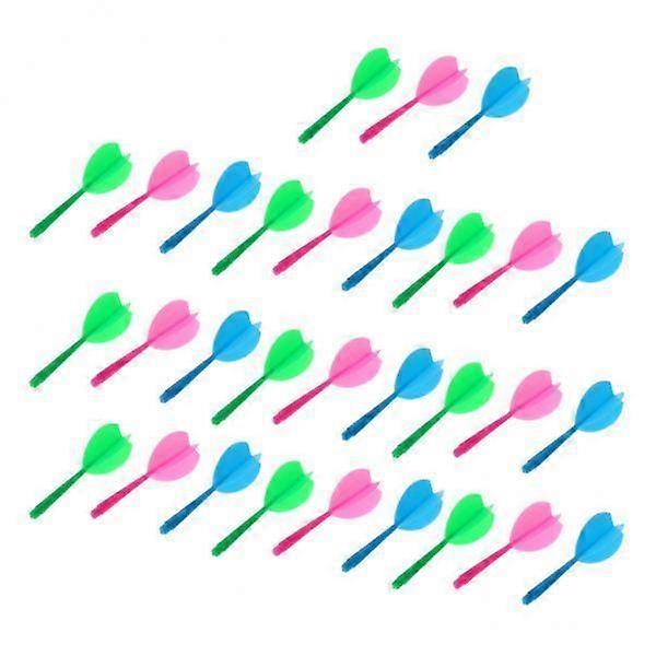 5x 30 Pack Multicolor Darts Shafts Replacement Stems Stalk