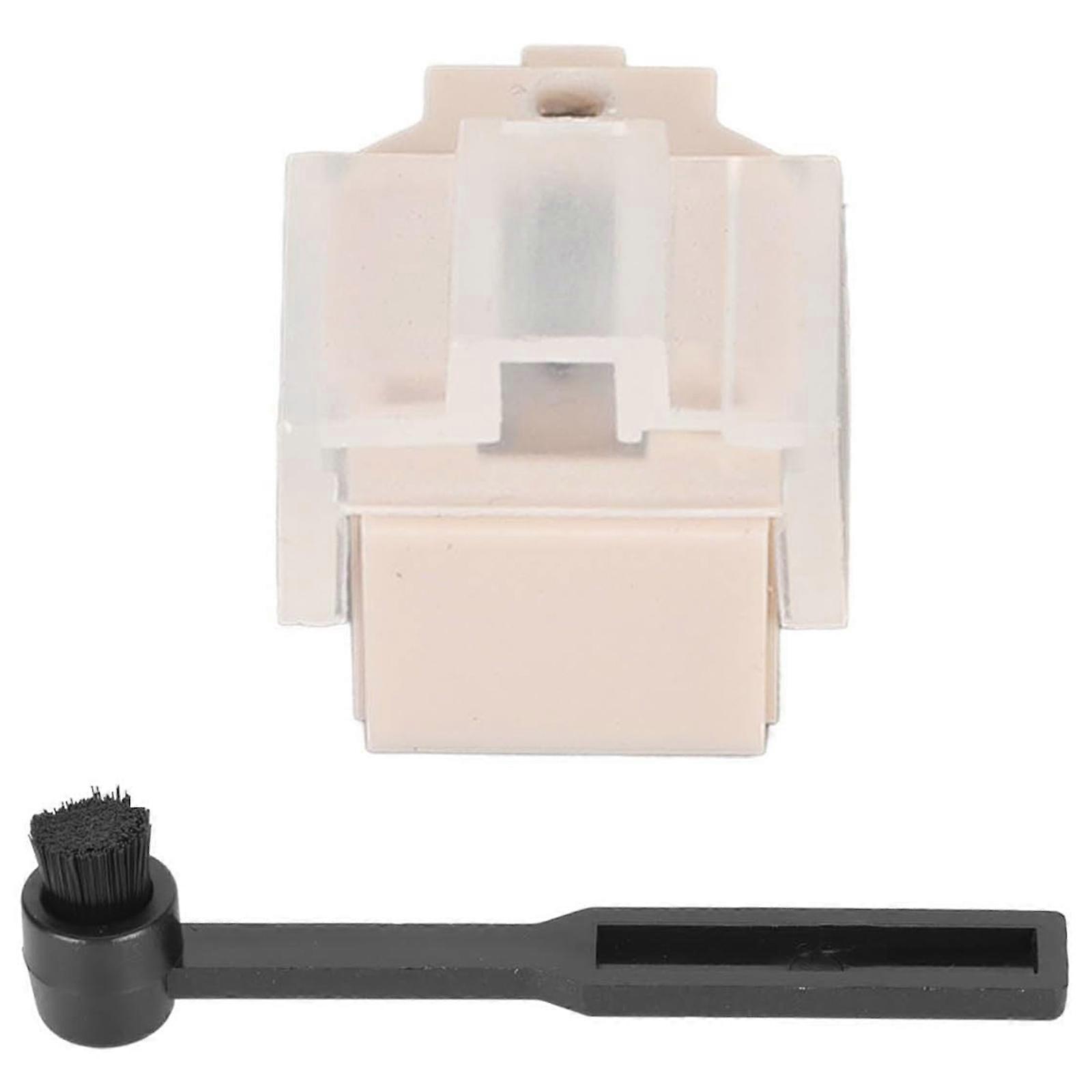 Diamond Tip Phonograph Needle Record Player Needle with Brush Phonograph Replacement Part Plastic Texture for AT3601