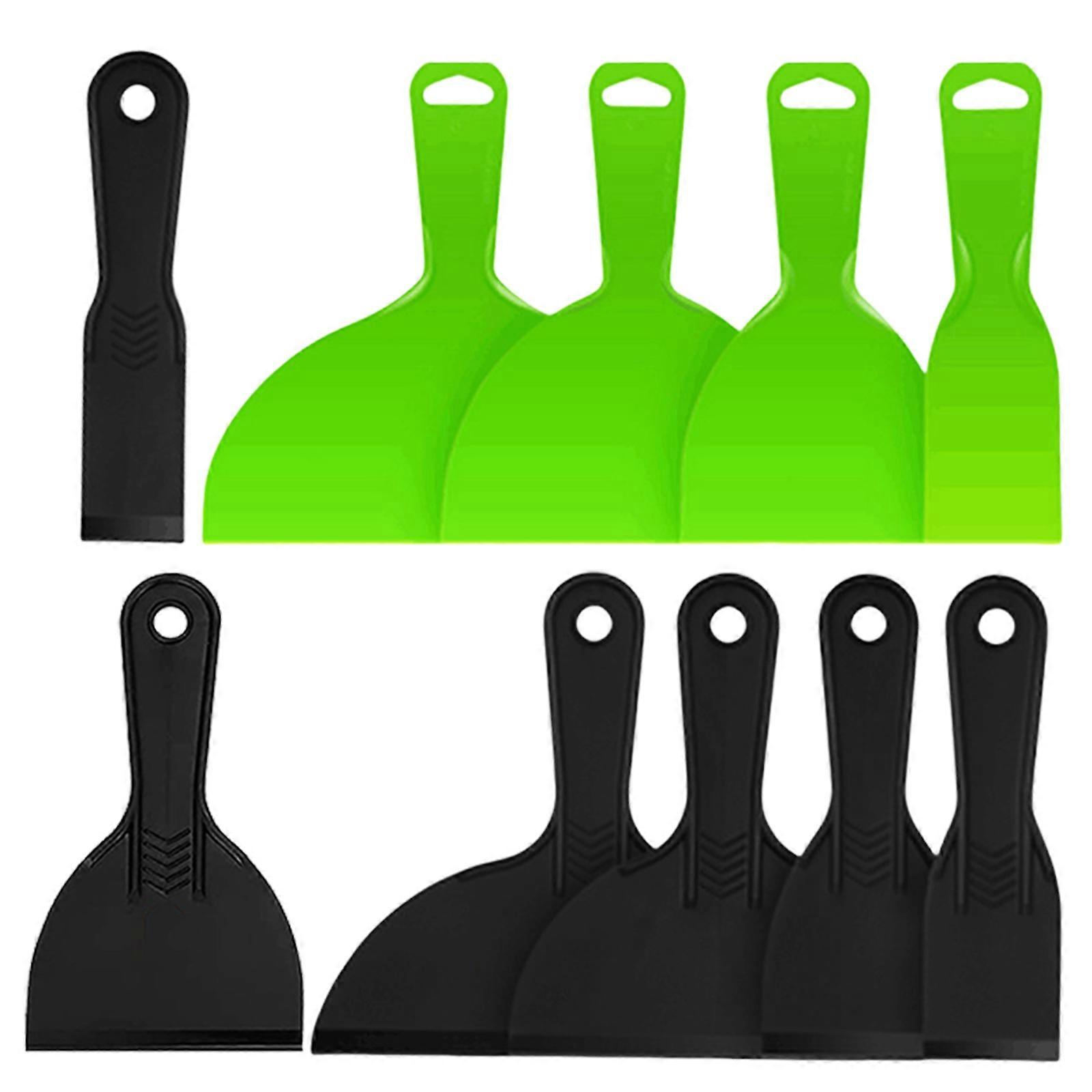 10pcs/set Putty Shovel Paint Scraper Wallpaper Scraper Paint Tool for Wall Finishing Plaster Scraping Decals Patching