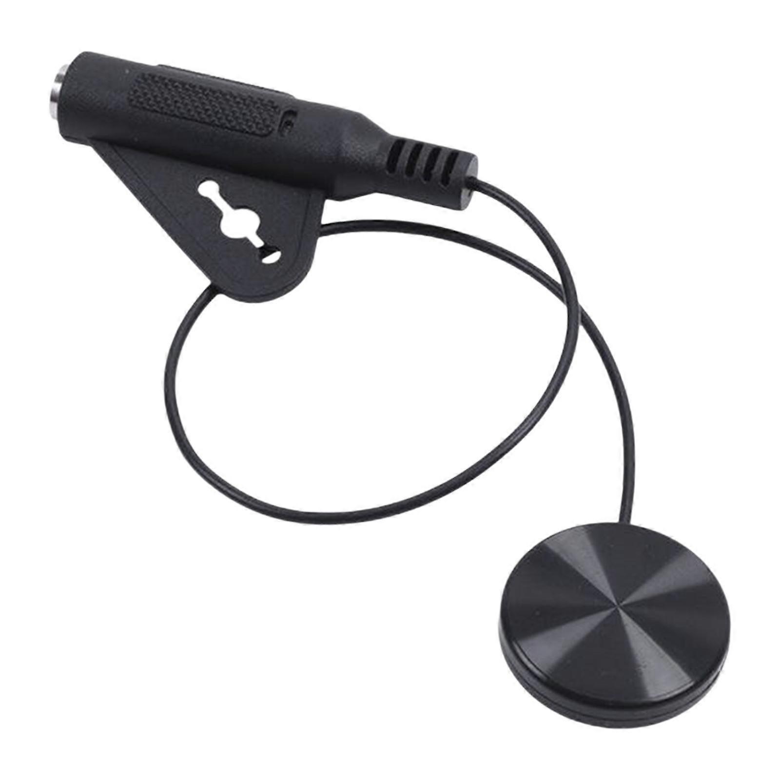 Gitarr Piezo Contact Pickup Bärbar Gitarr Pickup för Mandolin Bas Ukulele