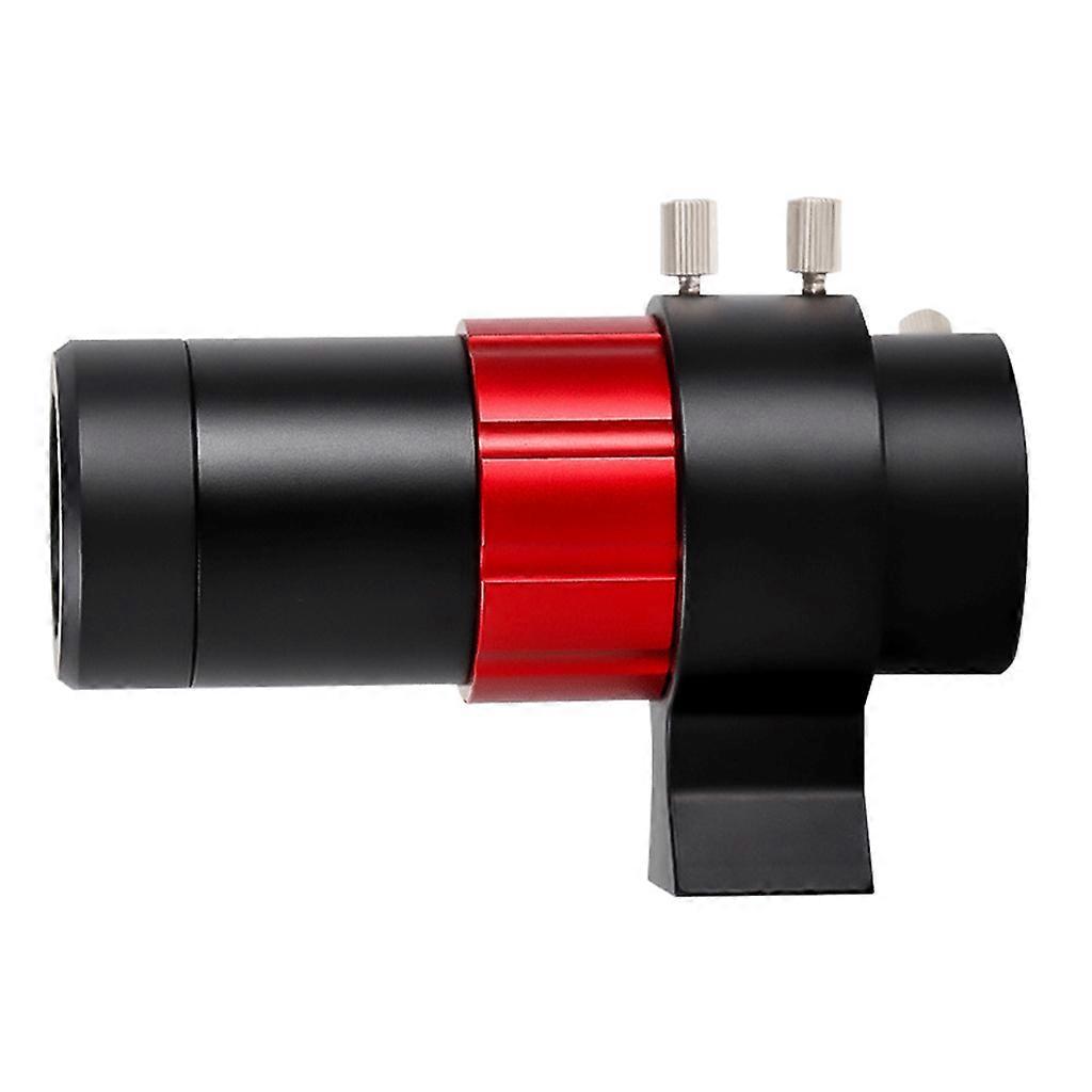 32mm 1.25" Finderscope, Lightweight Durable 32mm 1.25" Focuser Guide Scope Finderscope With Bracket for Astronomical Telescope