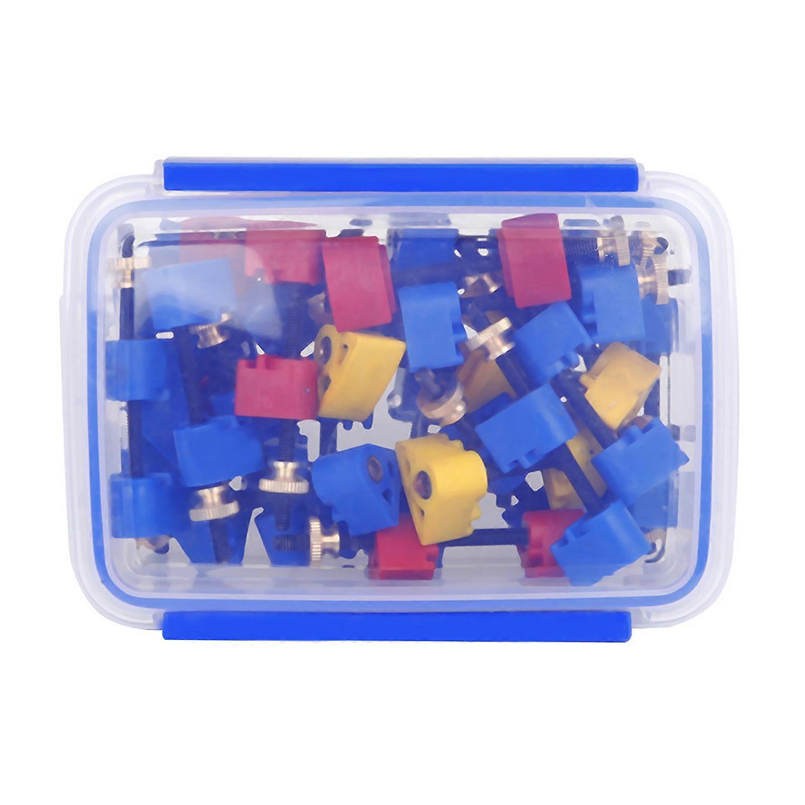 32Pcs/set Metal Violin Fixture Repair and Maintenance Tools Stringed Instrument Accessories Fiddle Clip with Plastic Box
