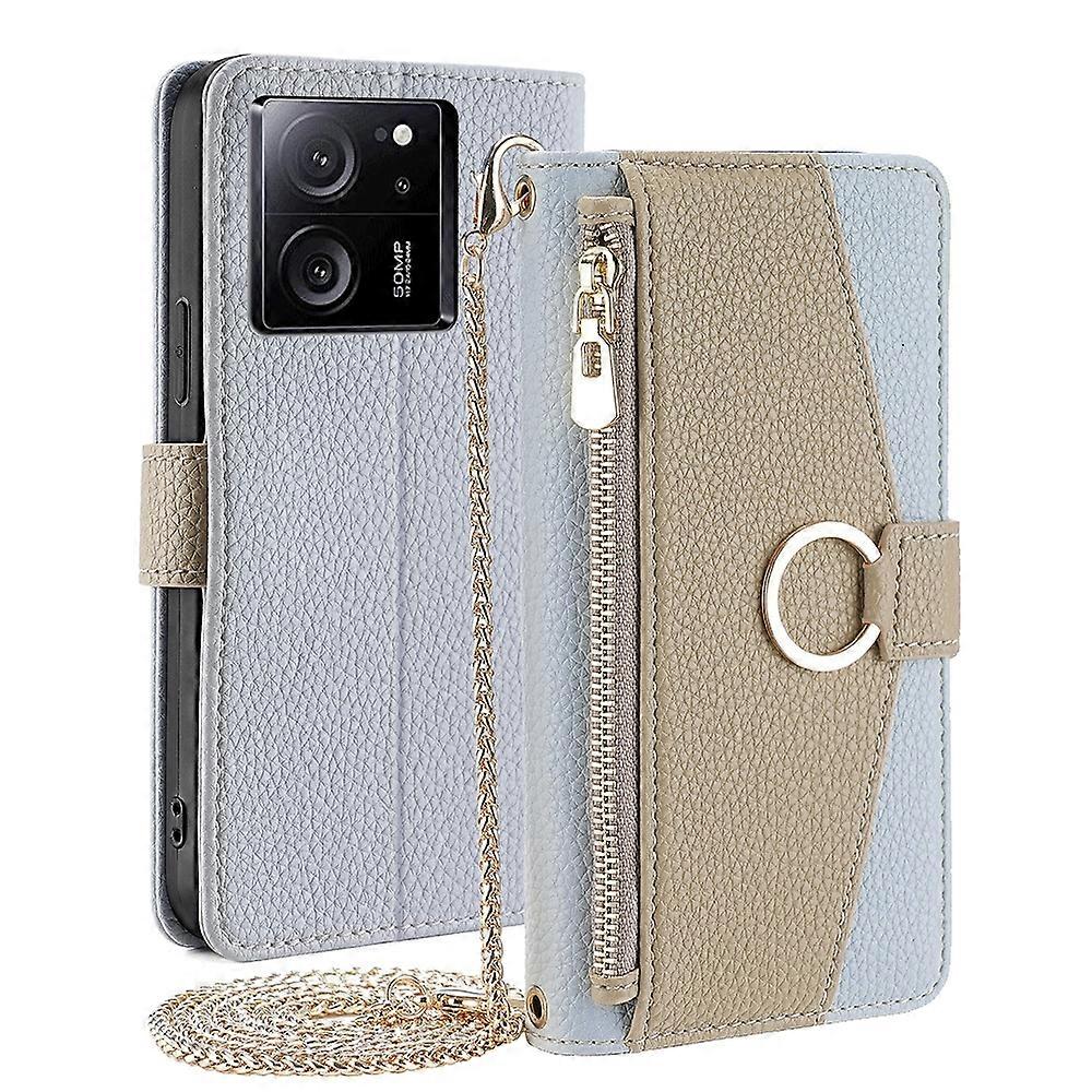 Crossbody Litchi Texture Leather Phone Case