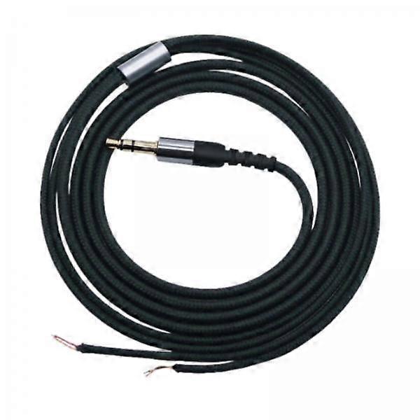 4x Replacement Audio Cable Earphone Repair Cable Maintenance 120cm 3.5mm Plug