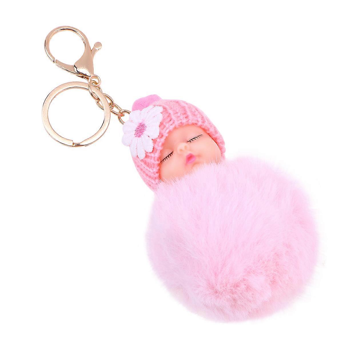 Doll Shaped Keychain, Serves as Ornament and Organizer, Design