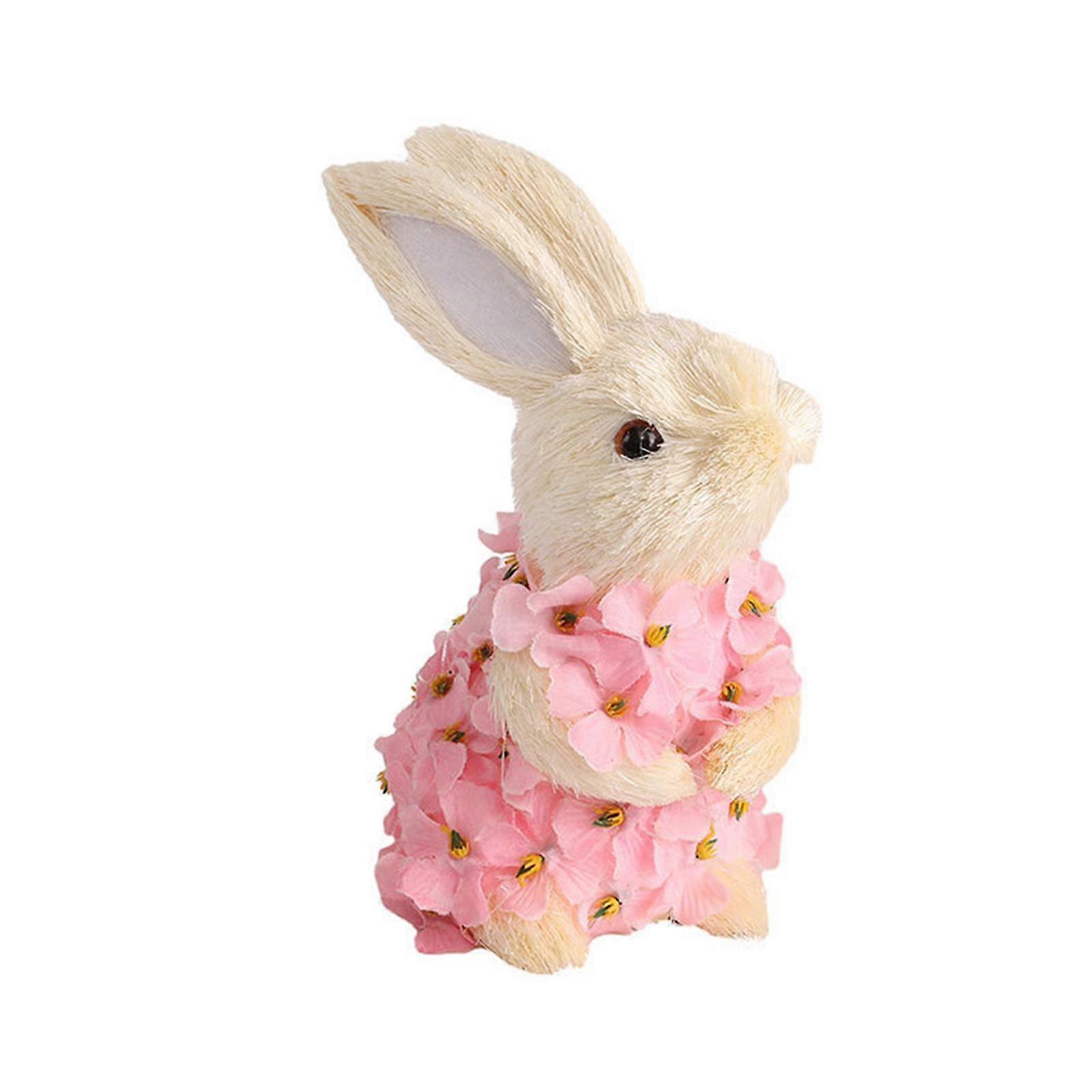 Easter Bunny Decor Rabbit Figure Easter Party Decoration Bunny Figurines