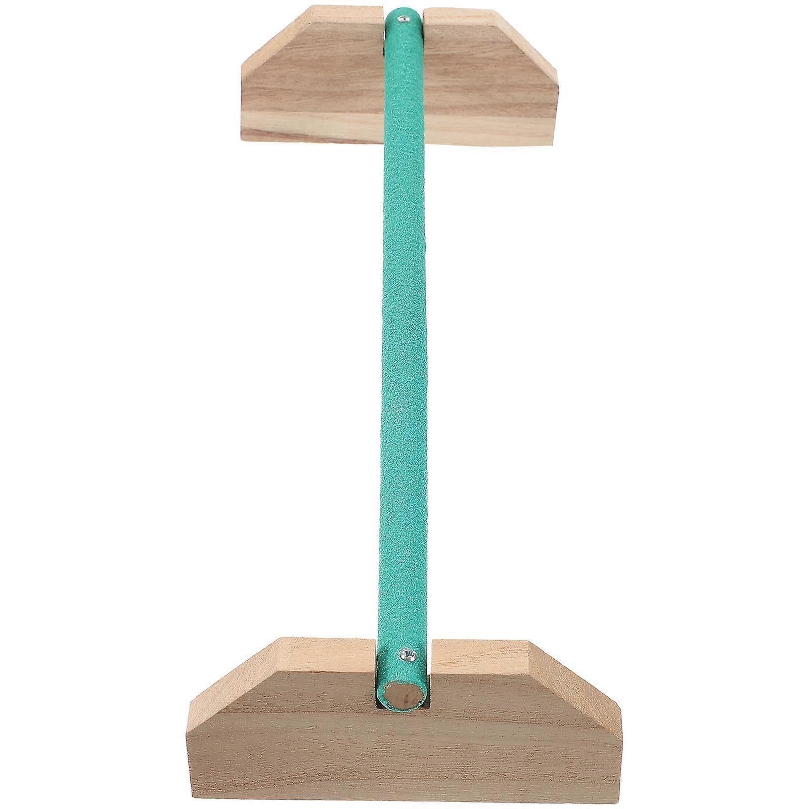 Chicken Perch Toy Pet Parrot Playstand Parrots Bird Simple Atmosphere Developing Balance And Coordination 1Pcs