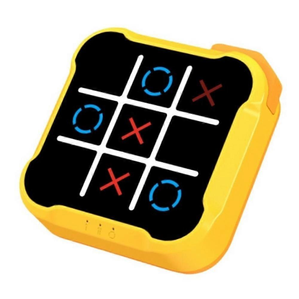 3-in-1 TIC-TAC-TOE Electric Puzzle Table Game Portable Handheld Bolt Game Children