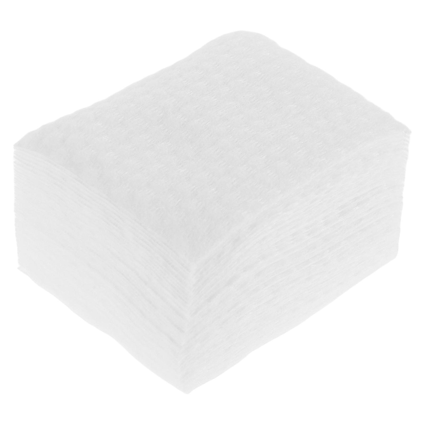 Thick Cotton Facial Pads 450pcs Makeup & Nail Polish Remover, Absorbent Cleansing Pads with Textured Surface for Skincare & Eyelash Extensions