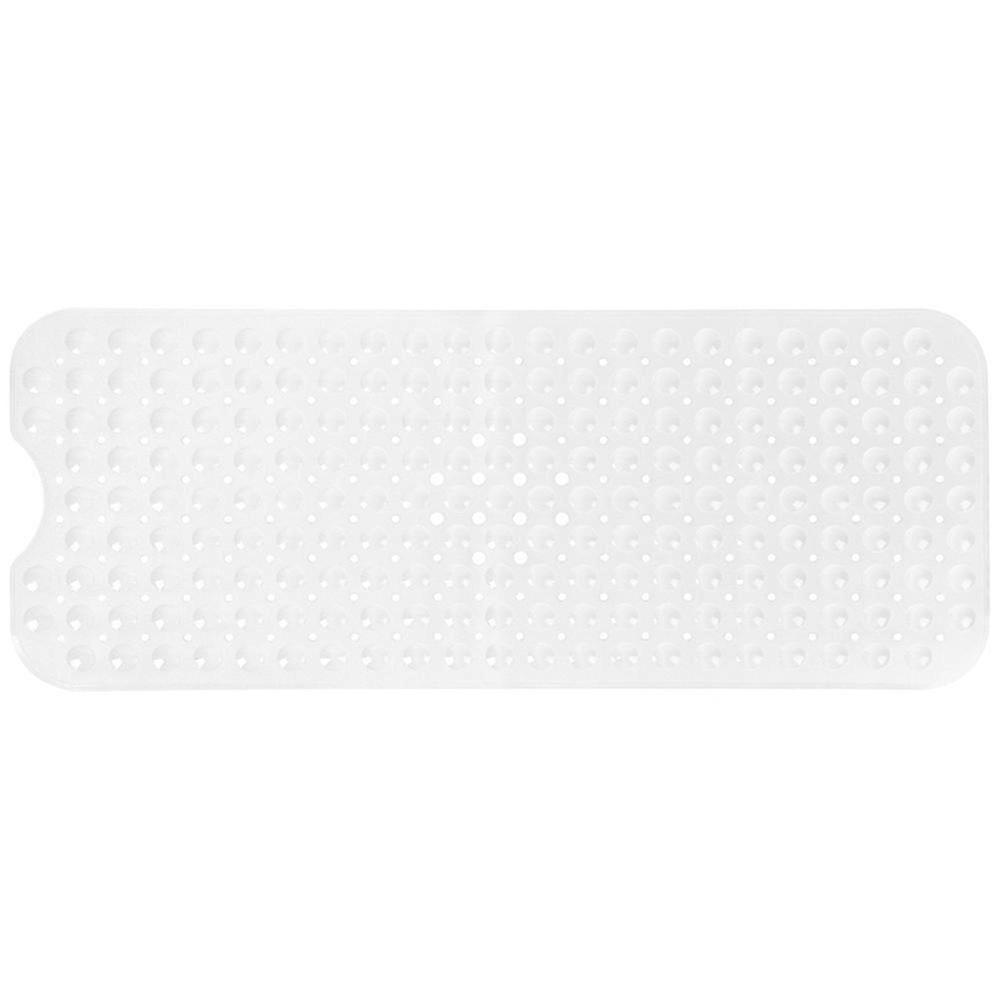 バスタブ、キッチン、バスルーム用の滑り止めサクションカップマット - ホワイト