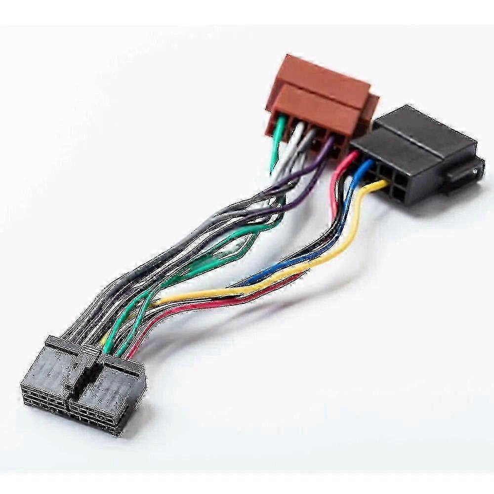 Universal 20-Pin ISO DIN Adapter for AEG/Prology/JGC Car Stereos Radio Wiring