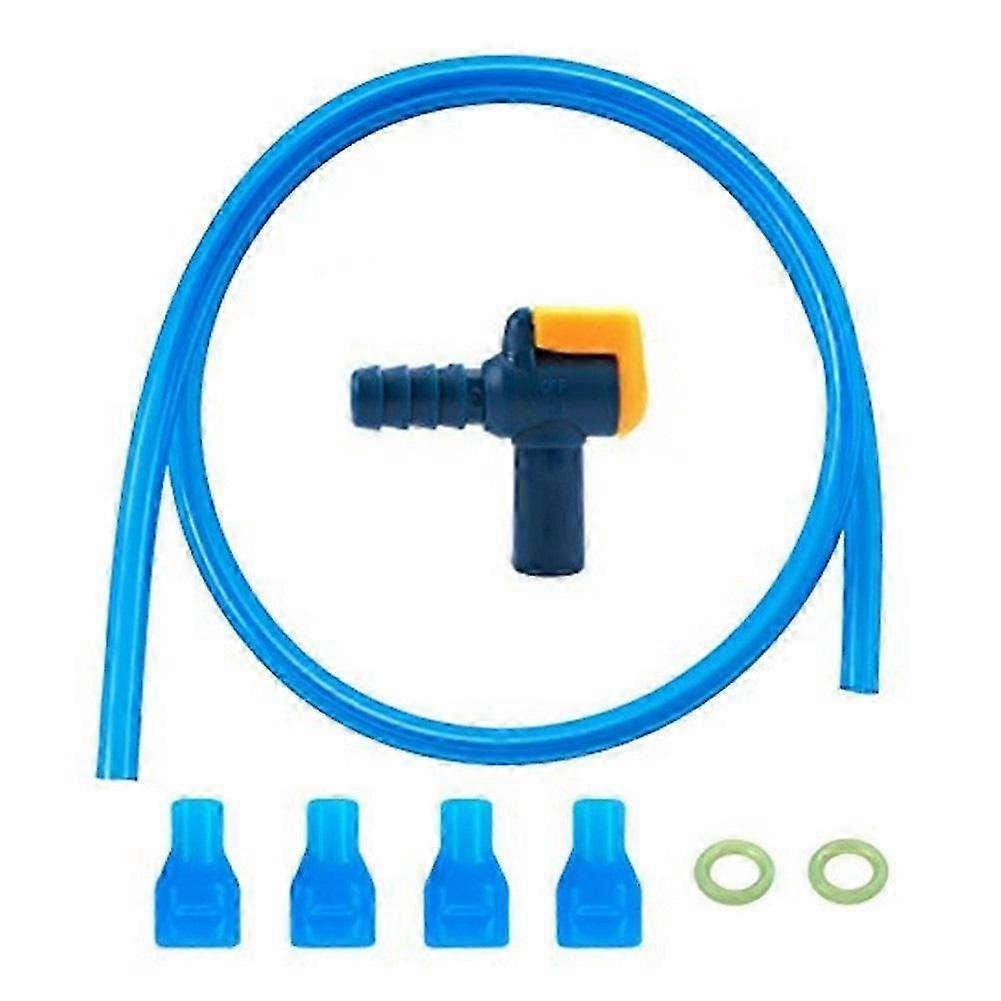 9pcs Bite Valve Replacement Degree Silicone Mouthpiece For Camelback, Blue Bladder Replacement With Right