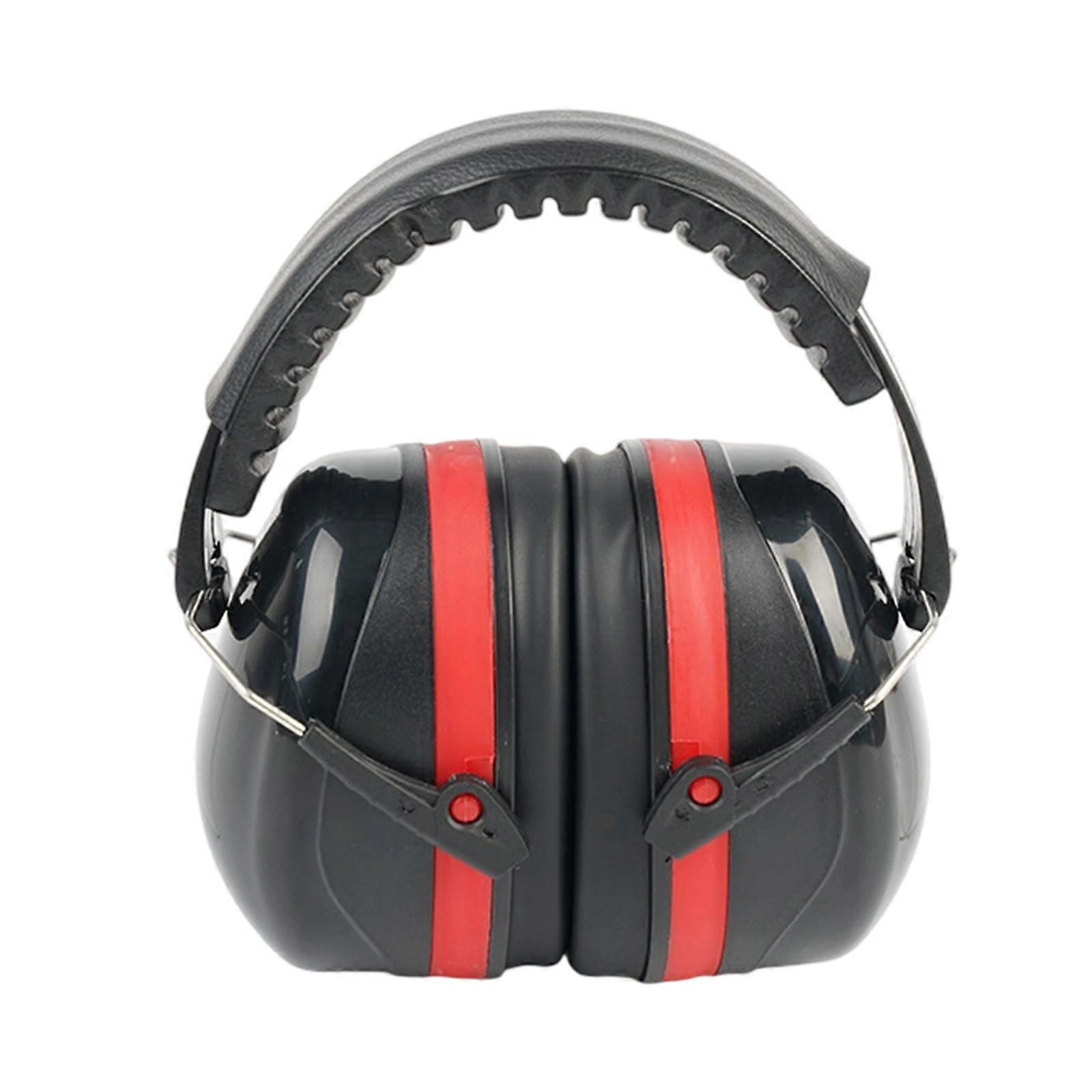 Ergonomic Design Construction Ear Muffs Protectors Hearing Defender Noise Cancelling Soft Padding Industrial Application