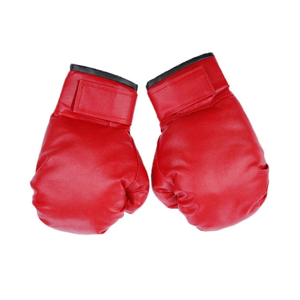 Professional Thai Boxing Gloves Red 20X12X6CM