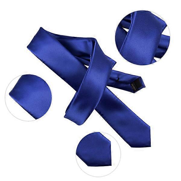 Here's a refined product description based on the title you provided:
 
**Men's Narrow Arrow Necktie – Pure Color Satin Tie in Pink** 
Elevate your