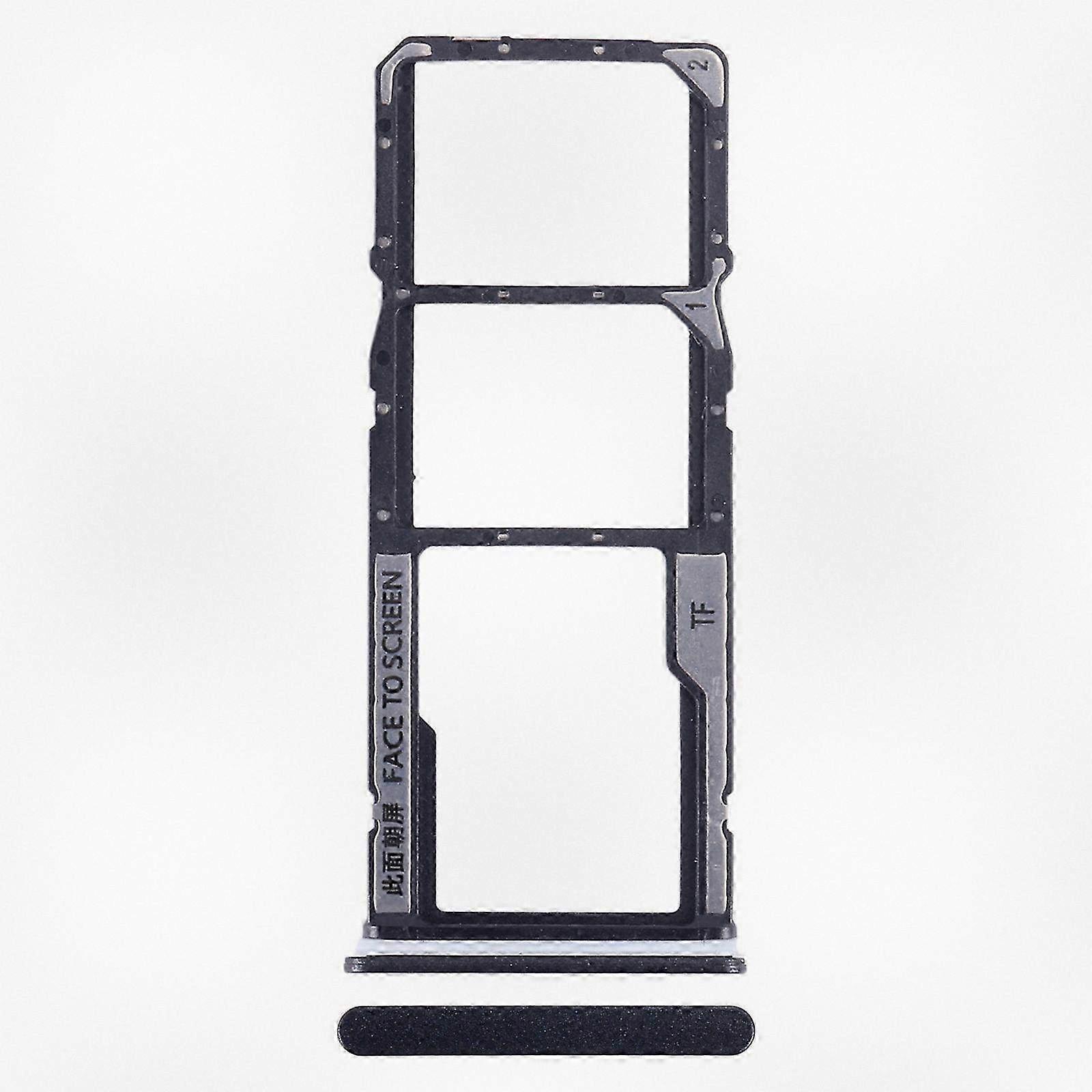 SIM Card Tray & Micro SD Card Tray for Xiaomi Redmi Note 12 4G - Replacement Tray Holder for SIM and Memory Card Slots