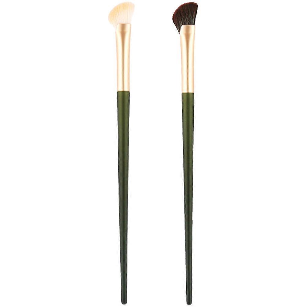 Nose Contour Brush Set   2pcs Lightweight Makeup Applicators for Precise Application, Portable & Versatile for Women's Makeup Collection