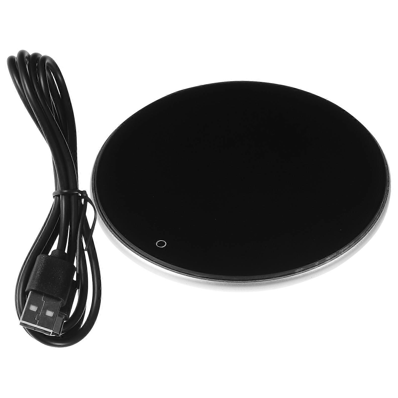 Cup Warming Pad Touch Control Aluminum Silicone 1Pcs