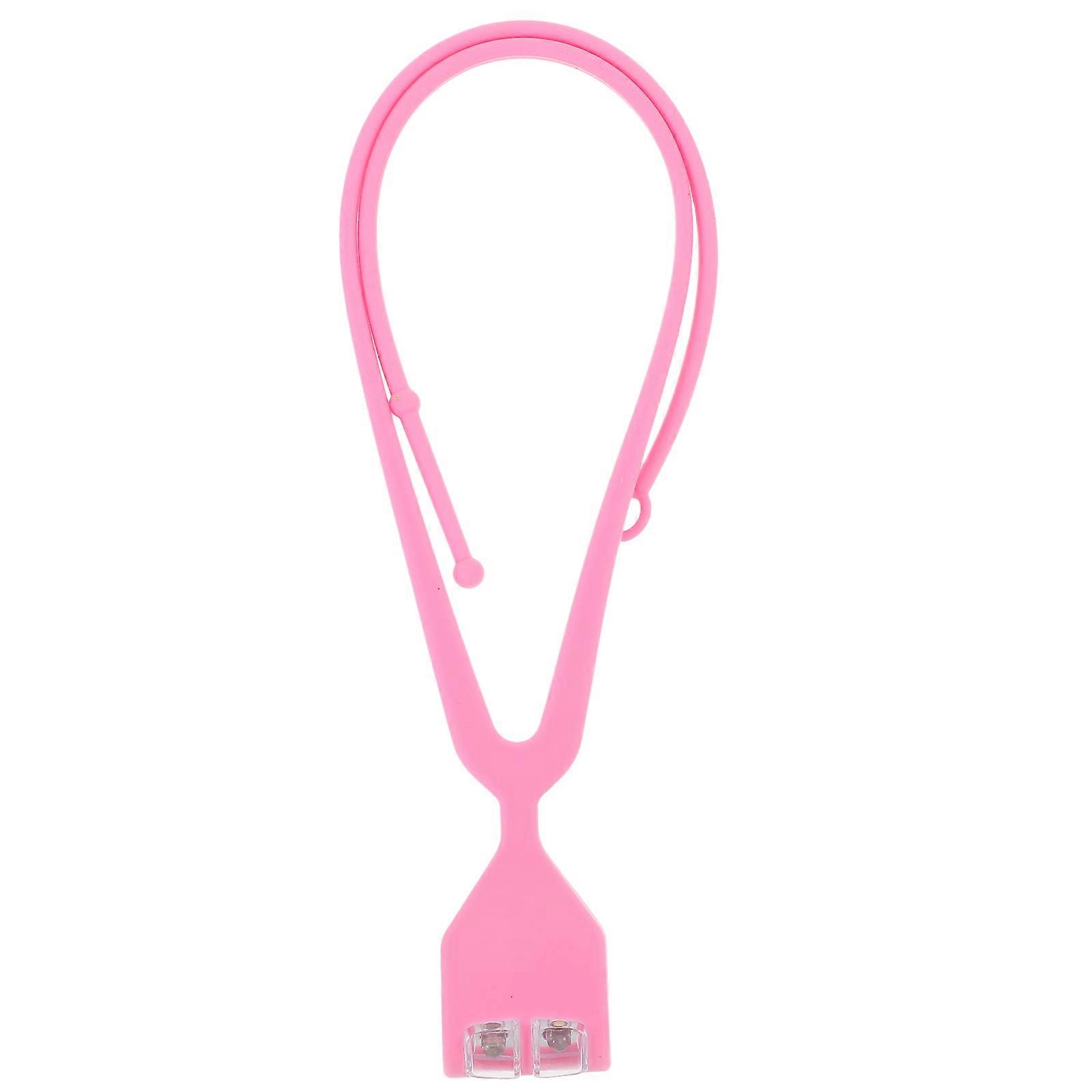 Portable Led Lamp For Outdoor Night Running With Hands Free Function Red 1Set