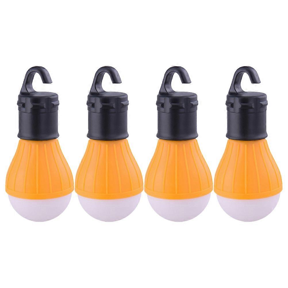 Outdoor Tent Lights Mini Flashlights Emergency Lighting For Campers Portable Hanging Orange