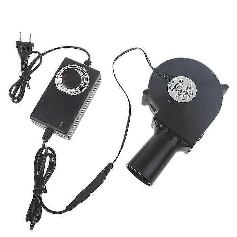 110V 220V Powered Fan 9733 with Variable Speed Controller for DIY Cooling