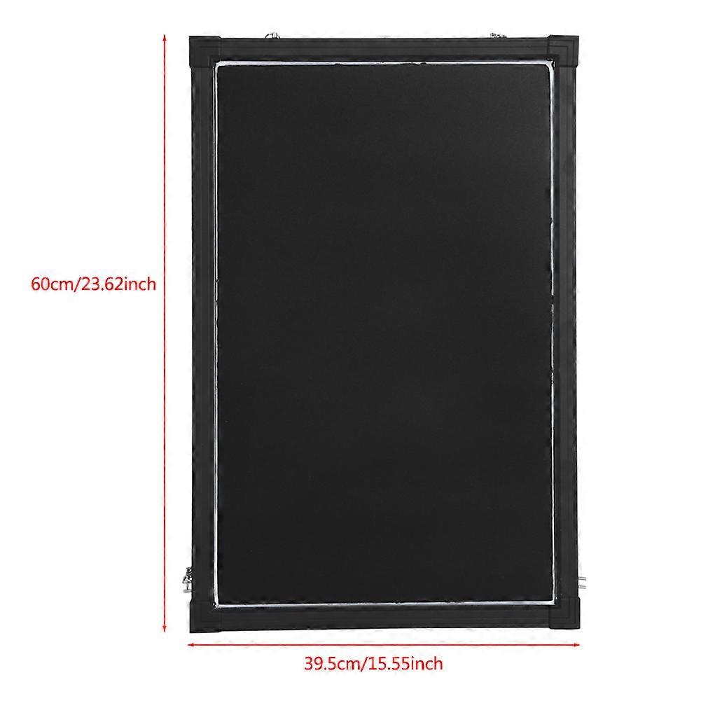 Erasable LED advertising panel with highlighter (40 x 60 cm)