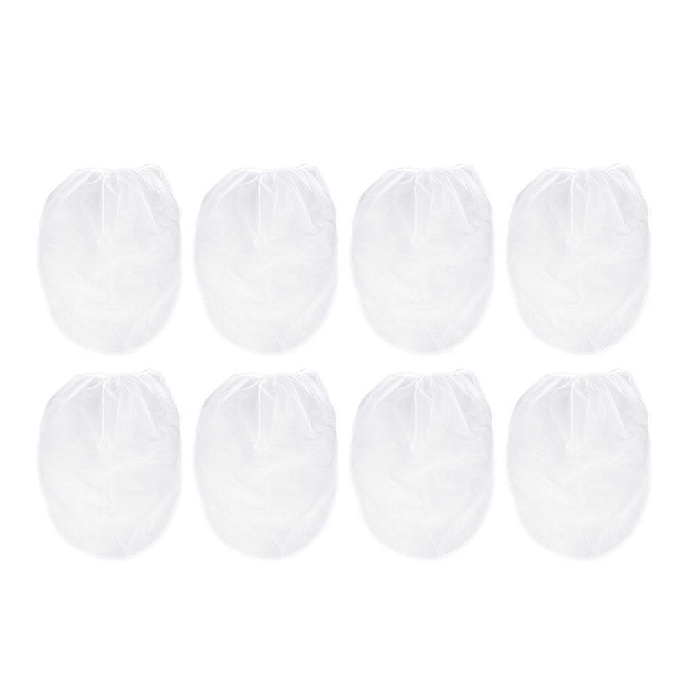 Filter Bag Elastic Opening Coating Filtering Gardening 5 Gallon Polyester 8Pcs