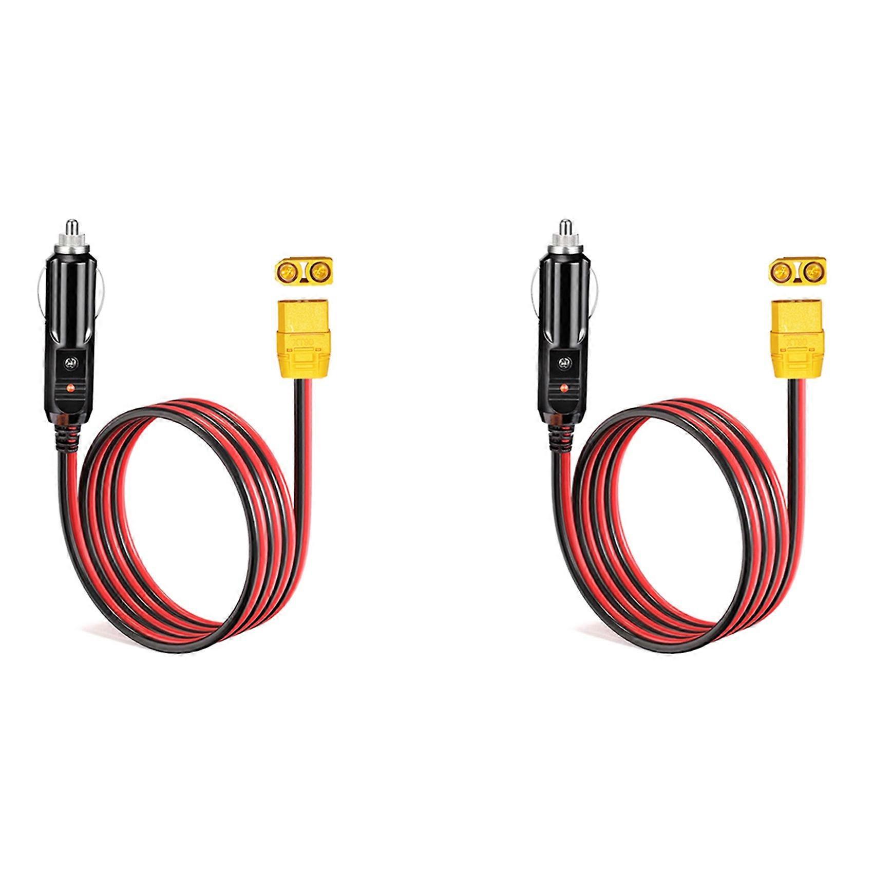 Lighter Charging Cable XT90 for Solar Generator Power Station 14AWG
