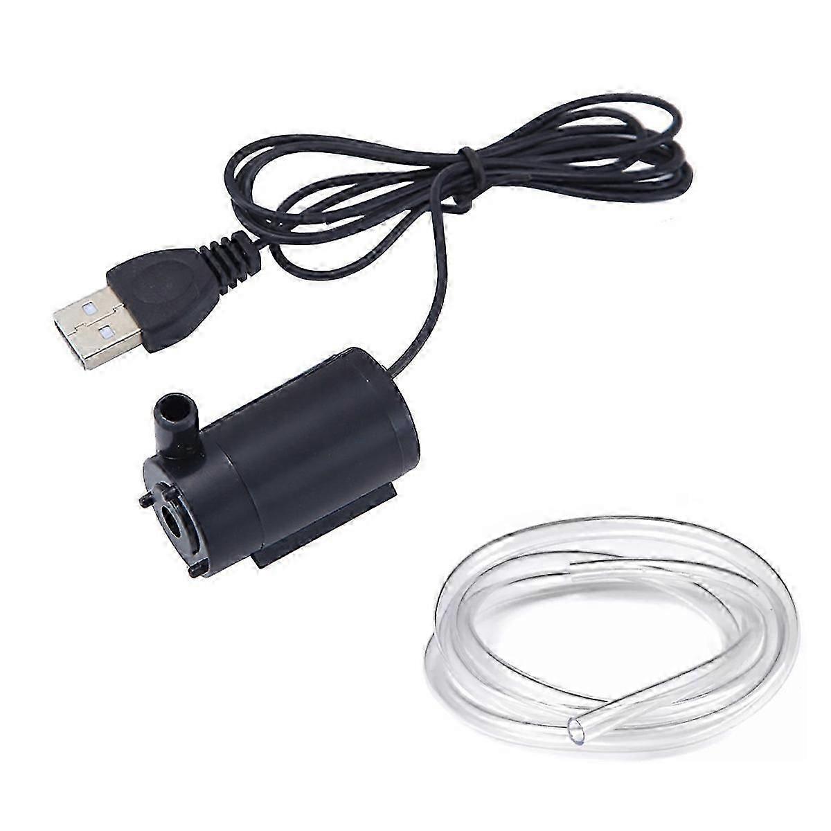 Aquarium Water Pump, Waterproof Amphibious Design for Versatile Use, Enameled Wire Coil for Longer Lifespan, Mini Size for Space Efficiency, 2PCS