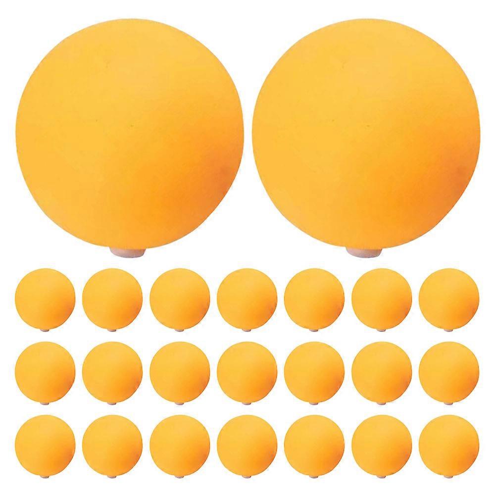 20 Pack Durable Training Table Tennis Balls with Silicone Plugs and Punch Holes for Stable Casual and Competitive Play