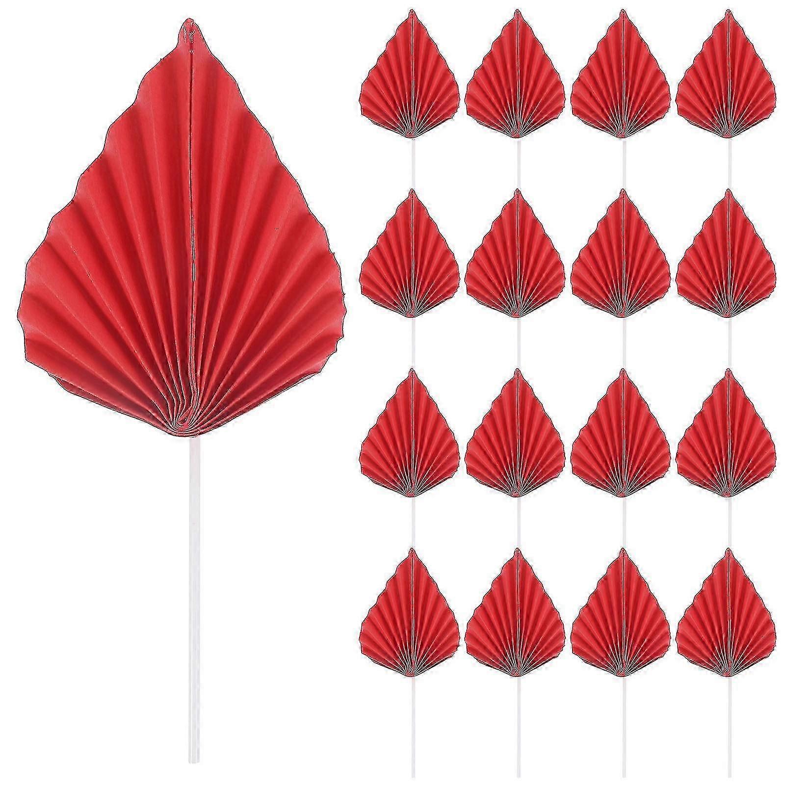 10pcs Leaf-Shaped Cake Decorations for Wedding Cake Crafting