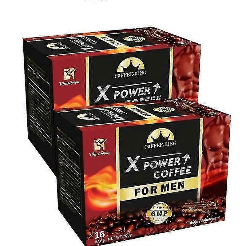 2sets Men Energy Coffee Power Relieve Stress Professional