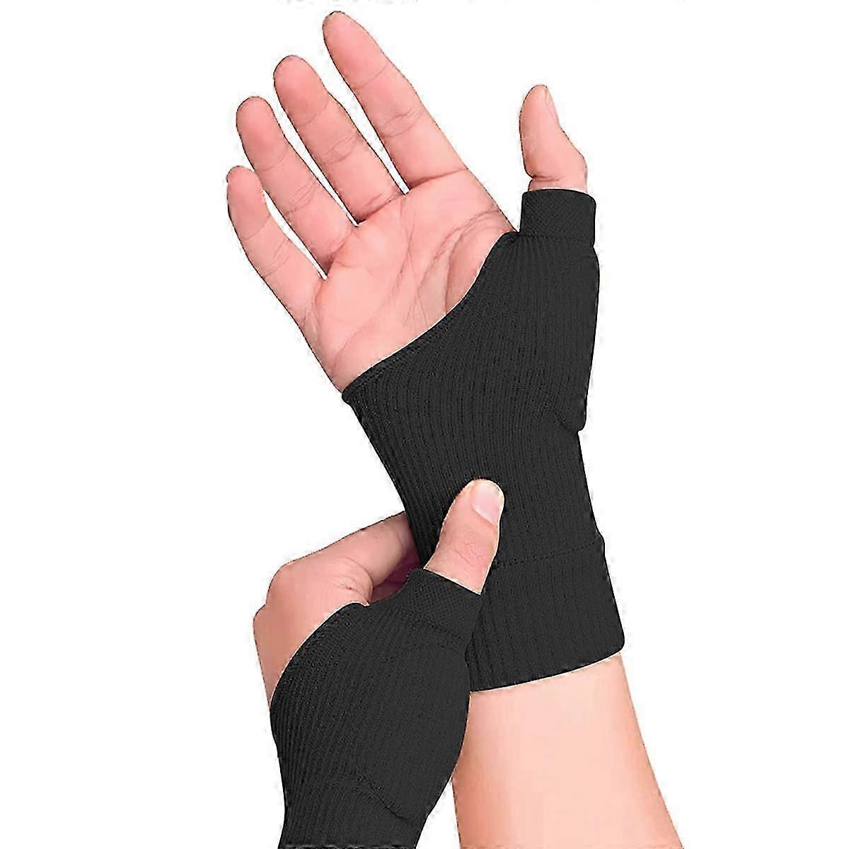 Therapeutic Compression Gloves for Arthritis - Breathable - for Hand, Wrist, Thumb and Joint Pain Relief (L)