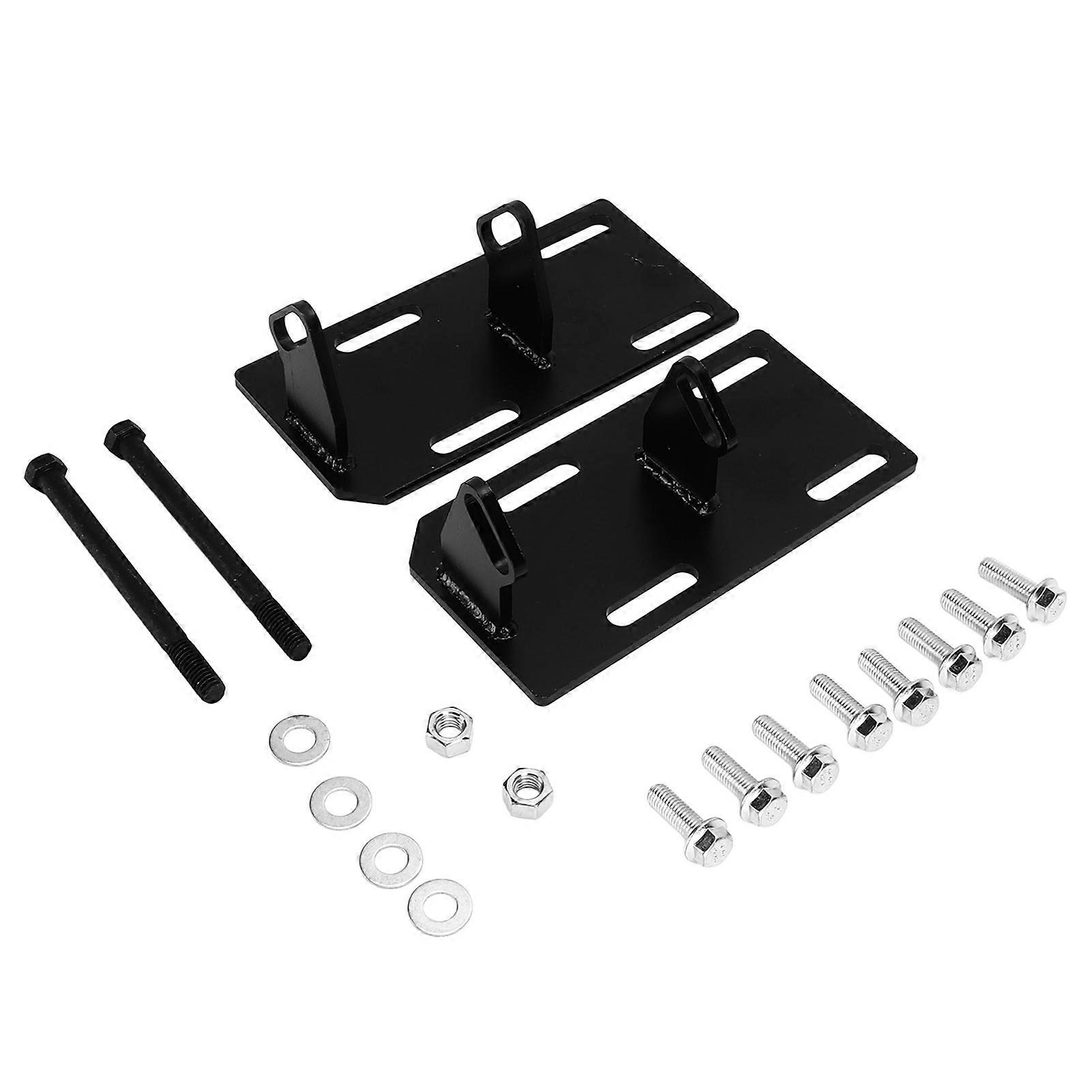 2 יחידות החלפת סוגריים להחלפת מנוע מנוע עבור שברולט C10 LSX LS1 LS2 LS3 LQ4 LQ9 1973-1987