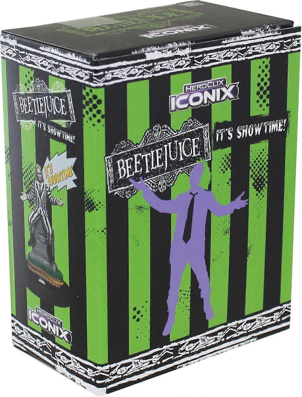 Warners Bros. HeroClix Iconix Beetlejuice Its Showtime