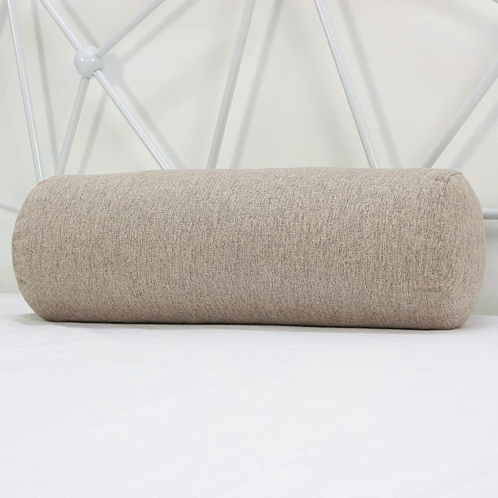 Long neck roll pillow for sofa bed, comfortable neck support pillow, cylinder cushion for relieving back, neck, knee, waist. Ref: 5539