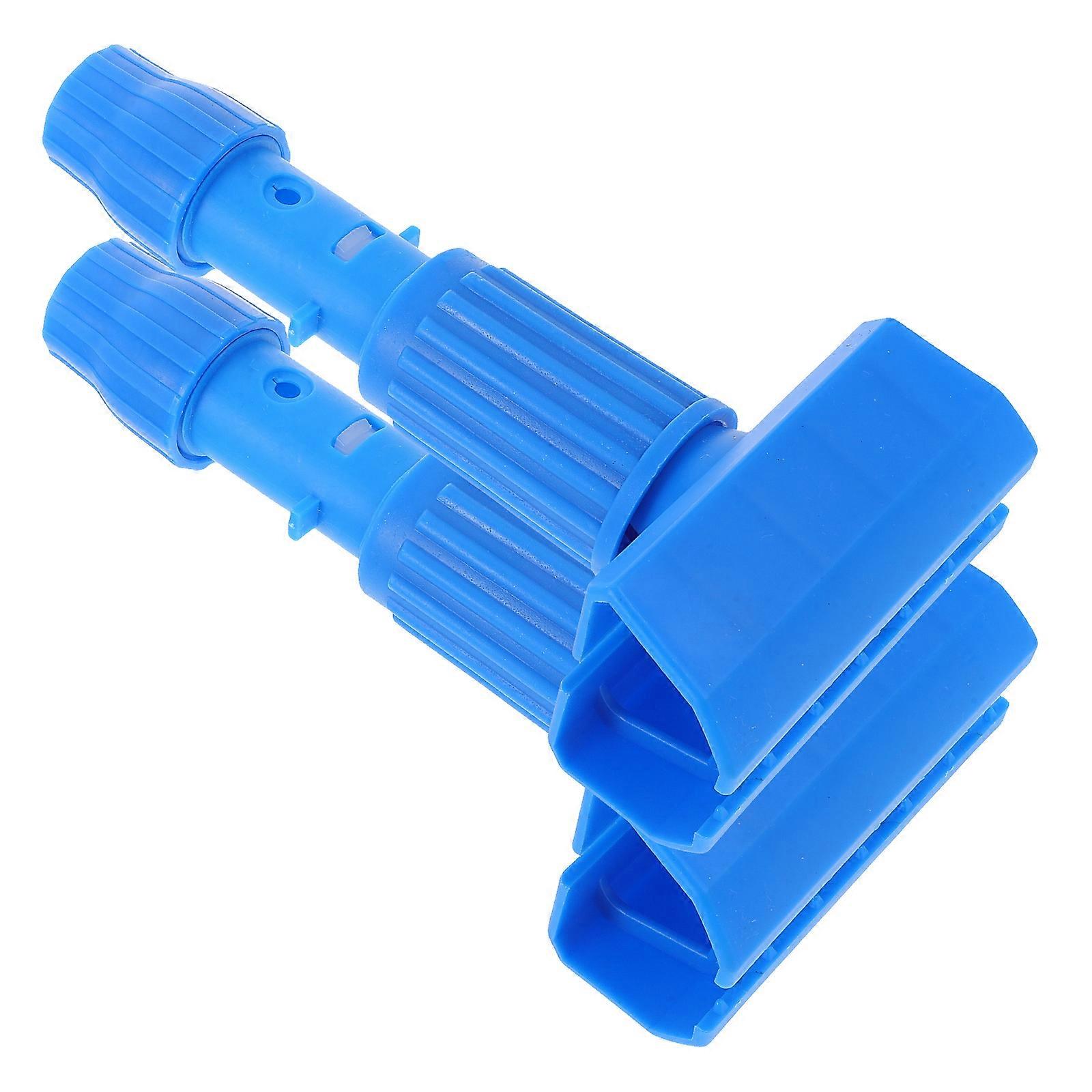 Heavy Duty Mop Head Clamps for Secure Replacement   Universal Dust Mop Handle Holders for Home, Office, and Commercial Use