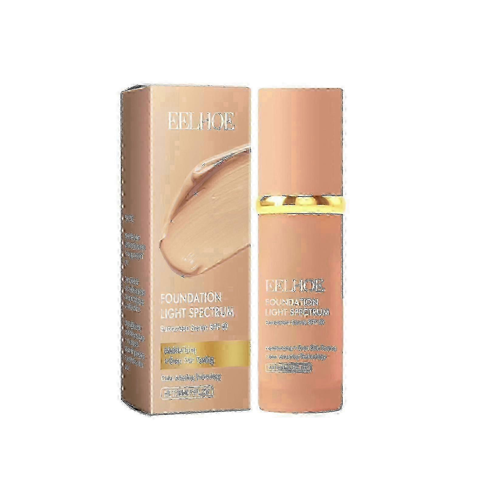 Concealer Warm Change Liquid Foundation Concealer Moisturizing Liquid Foundation For Youthful Radiance Without False White Moisture