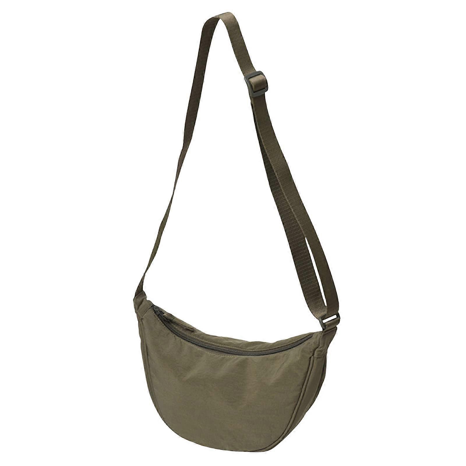 Dumpling Bag Women's Simple Nylon Armpit Shoulder Bag in Blue and Green, One Size Fits All, Perfect for Men and Women