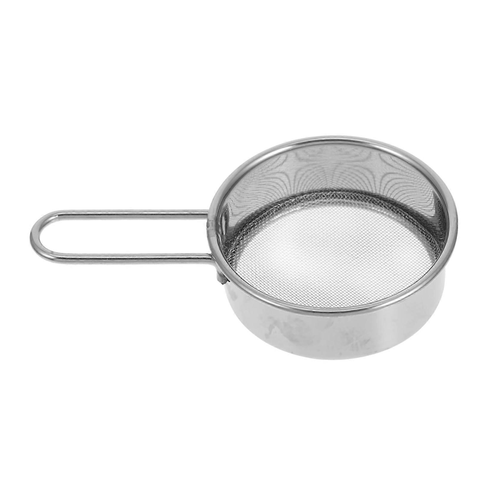 Stainless Steel Flour Sieve with Fine Mesh for Baking and Tea Strainer