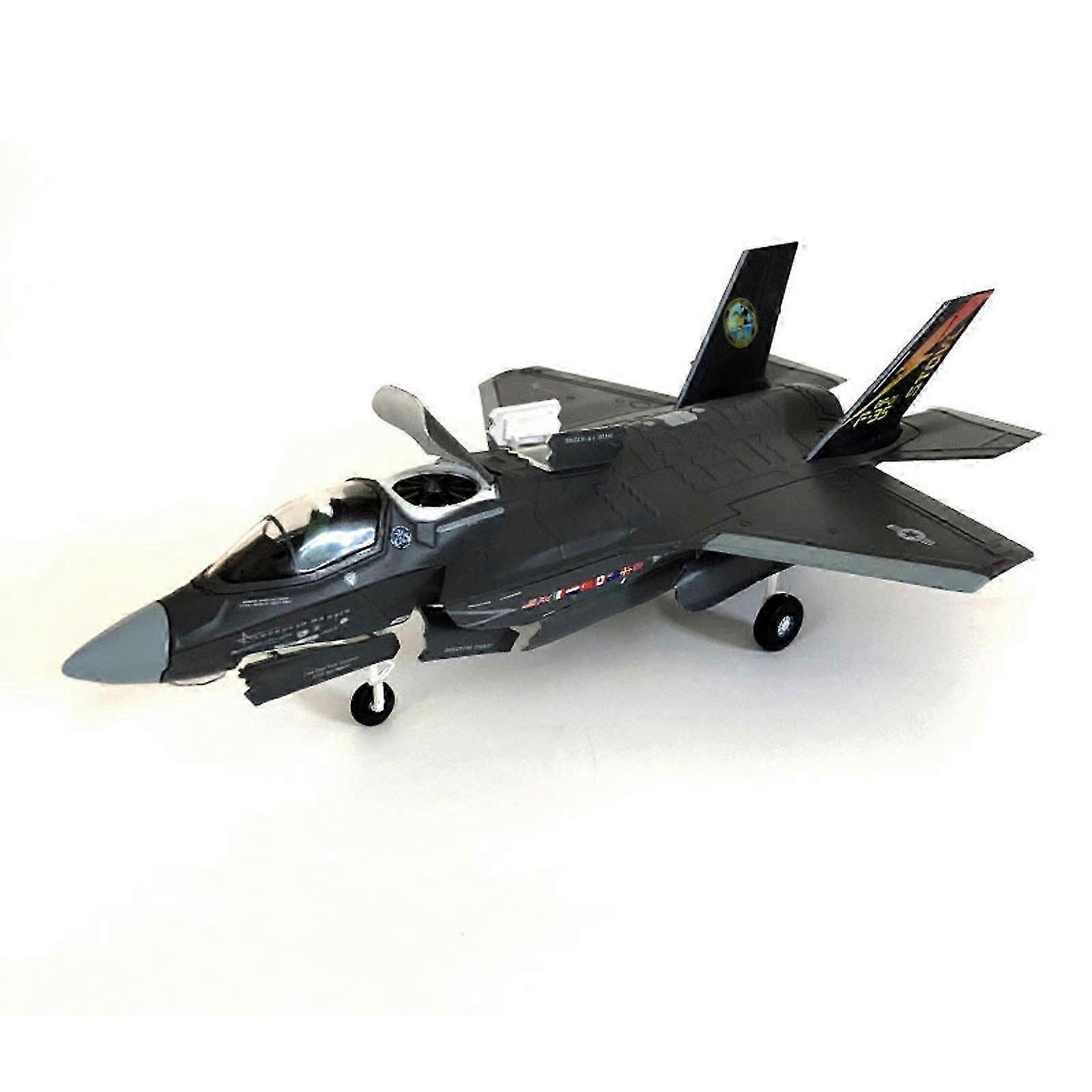 1/72 Scale Alloy Model of US Air Force F-35B Fighter Jet - Detailed Display Aircraft for Collectors and Aviation Enthusiasts