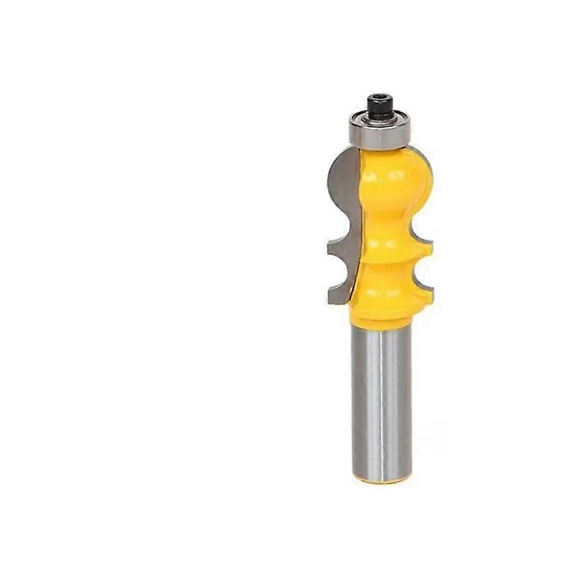 1PC 1/2' 12.7 MM Shank Wood Carving Router Bit for Casing Base Molding, Line Knife Woodworking Cutter Tenon Tools