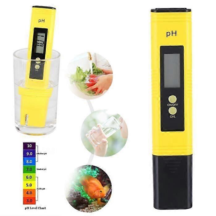 Ph Tester Digital Tester, Portable Digital Ph Meter Aquarium Pool Water